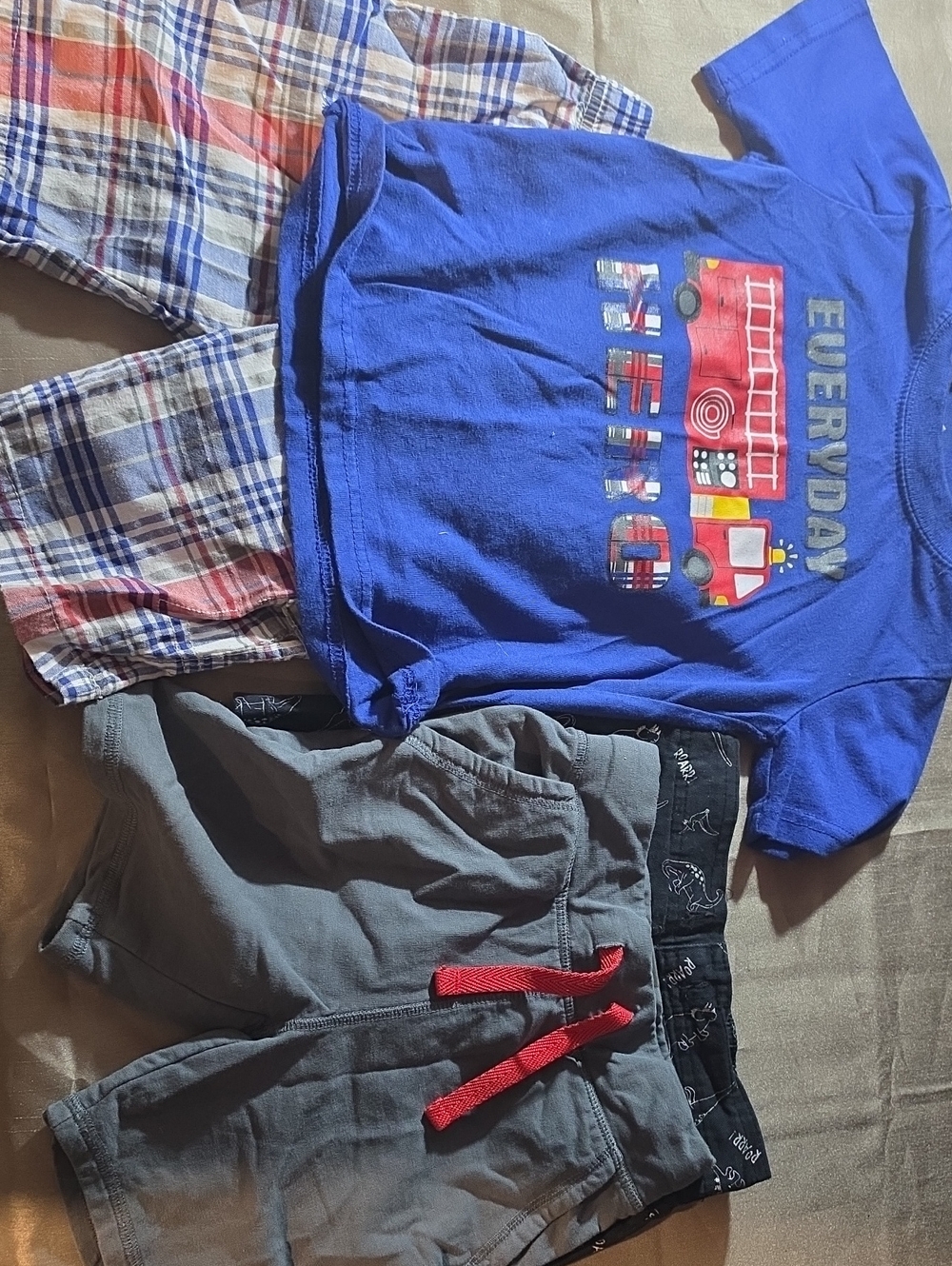 Tony Hawk Blue Kids Fire Truck Graphic Tee
